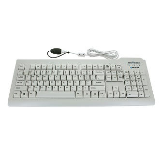 Seal Shield WATERPROOF TRUETYPE KEYBOARD IP68 WHITE